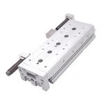 Smc MXS20TN-100 Guided Cylinder, 20MM Bore, 100MM Stroke, 1/8 Npt, 0.7MPA. Fixed Price $360.00.