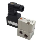 Smc NVKF334V-5D-01T Solenoid Valve 3/2-WAY, 1/8" Npt, -100KPA 100PSI, 24VDC Coil. Fixed Price $40.00.
