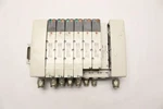 Smc Solenoid Valve Manifold 24VDC (1)VVQ4000-10A-1 (4) VQC4301-51 (2) VQC4101-51. Fixed Price $249.95.