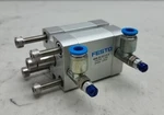 Festo ADN-25-15-I-P-A 536261 Compact Cylinder With Regulators *used See Pictures. Fixed Price $33.00.