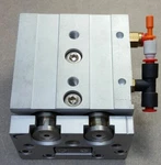 Smc MXS25-10 Dual Rod/cylinder Pneumatic Actuator.press. 0.15 0.7MPA.. Fixed Price $65.00.