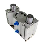 Smc Pneumatic Cylinder MGQM32TN-25, Bore 25MM Stroke. Fixed Price $150.00.