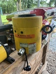 Enerpac Rch 1003 Hydraulic Holl-o-cylinder Tons Cap. Ultima Hand Pump. Fixed Price $6500.00.