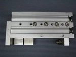 Pneumatic Slide Table, Smc, MXS25L-100B, Used, Good Condition. Fixed Price $72.73.