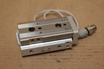 Smc Pneumatic Slide Table Cylinder W/ Sensors Part No. MXQ12-30. Fixed Price $50.00.