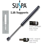 Suspa C16-15208 45-LB Limit Gas Spring/prop/strut/shock Lift Support (set Of 2). Fixed Price $23.99.