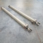 Milwaukee 121-61-24-1 Air Hydraulic Cylinder, BORE:2.5, STROKE:47. Fixed Price $129.99.