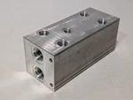 Daman AD05P025S Hydraulic Manifold Block, Side-ported Aluminum, NG10. Fixed Price $159.99.