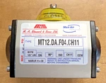 Max Air MT12.DA.F04.CH11 Double Acting Aluminum Actuator *new Box*. Fixed Price $102.41.