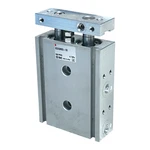 Smc Max Press Guided Pneumatic Cylinder With Slide Bearing 0.7 Mp's ECXSM25-30. Fixed Price $150.00.