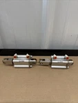 Lot Of 2- Smc NCQ2A25-35DM Compact Pneumatic Cylinder 25MM Bore 35MM Stroke. Fixed Price $65.00.