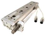 Smc MXQ16L-125BS-M9PWSDPC Guided Pneumatic Slide Table New No Box. Fixed Price $1079.95.