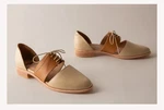 Fortress Of Inca Carmen Tan Beige Lace Up Oxford Shoes EU40. Fixed Price $125.00.