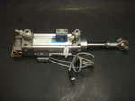 Festo, Pneumatic Cylinder, DNU-40-50-PPVA, W/2 SMEO-1-S-LED-24 B, Used. Fixed Price $189.99.