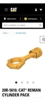 Cat 20R-5616, Reman Cylinder Pack. Pr. Fixed Price $764.15.