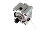 Smc CDQ2B100-30DM-A79WL Compact Cylinder 100MM Bore 30MM Stroke. Fixed Price $75.00.