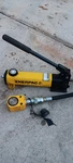 Enerpac Single Acting Hydraulic Ram Ton Nominal Capacity RSM1000 With Pump. Fixed Price $350.00.