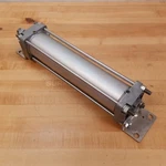 Smc CDA2L80TF-300Z Pneumatic Cylinder, Max Press 1.0MPA Used. Fixed Price $50.53.