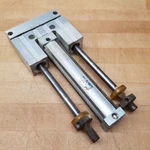 Phd Inc SDC23X6-AE-J2-J6-H4 Type Guided Pneumatic Cylinder 6" Stroke Used. Fixed Price $63.17.