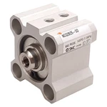 Smc NCQ2B25-5D Compact Cylinder, 25MM Bore, Stroke, 1.0MPA, M5X0.8 Ports. Fixed Price $30.00.