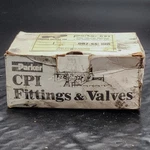 Box Of 3 New Parker 12-12-12-OBZ-SS Fittings Stainless Steel. Fixed Price $179.95.