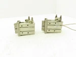 Smc MHZ2-25D3 Pneumatic Parallel Air Gripper 25MM Bore Double Acting Lot Of. Fixed Price $85.49.