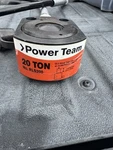 Power Team C104C Ton Hydraulic Single Acting Spring Return Cylinder. Fixed Price $425.00.