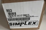 R53 Simplex, Ton 3.13" Stroke S/a Spring Return Cylinder, New. Fixed Price $250.00.