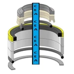 70022041 Hydraulic Cylinder Seal Kit Fits Jlg Skytrack 8042 1.750 X 3.500. Fixed Price $18.09.