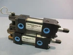 Lot Of (2) Trd/bimba #N50444 Pneumatic Cylinder 1/2 1" 250 Psi Air Max. Fixed Price $59.99.