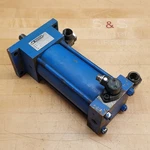 Lynair SA-31/4C42-5 Pneumatic Cylinder, 3-1/4" Bore, 5" Stroke Used. Fixed Price $36.09.