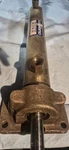Hydraulic Cylinder Large Rudder, Works, Double Action, Not Pitted.. Fixed Price $225.00.