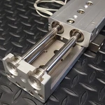 Smc Pneumatics MXQ25-100C Guided Stroke Adjust Cylinder. Fixed Price $175.00.