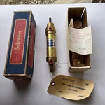 New Schrader Scovill 30911-0030 6 Stroke Brass Double Acting Pneumatic Cylinder. Fixed Price $49.95.