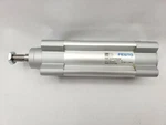 Festo Pneumatic Cylinder 32MM Bore, 50MM Stroke, Series DSBC-32-50-PPSA-N3. Fixed Price $117.99.