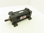 Schrader Bellows PAE110521 Pneumatic Air Cylinder 4"BORE 6"STROKE 250PSI Foot Mt. Fixed Price $249.99.