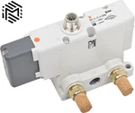 Smc Numatics EVS1-01-FG-S-3ZRM0 Solenoid Valve W/ Manifold 0.15-1.0MPA. Fixed Price $53.99.
