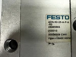 Festo ADN-50-25-A-P-A-S2 Cylinder 26965693 Free Shipping. Fixed Price $50.00.