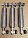 Swagelok 300CC Stainless Steel Sulfinert Cylinder Lot Of DOT-3E1800 Complete. Fixed Price $499.99.