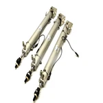 (3) Smc CDG1BN32-300 Round Pneumatic Cylinders & Joints W/ 4 Balluff Sensors. Fixed Price $79.99.