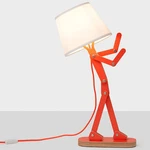 Colorful Kids Desk Lamp - Creative Swing Arm Wood Light For Bedroom & Living. Fixed Price $93.99.