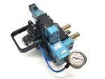 Mac Valves MM-A2B-231 Manifold W/ MV-A2B-A141-PM-6111JC9 Solenoid. Fixed Price $254.69.