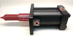 Taiyo DHZ1FA150B150N125X Used Rebuilt Ejector Hydraulic Cylinder 150MM Bore. Fixed Price $650.00.