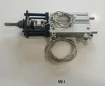 *preowned* Koganei SGDA20X100 Air Cylinder W/ CDAS16X5-B-R & (3) ZE102B Sensors. Fixed Price $175.00.