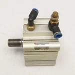 Smc CQ2B63-30DMZ 63MM Bore 30MM Stroke Double Acting Air Cylinder. Fixed Price $25.77.