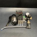 Norgren Pneumatic Solenoid Valve Manifolds Assembly R07-200-RNAG, V096526A-B300A. Fixed Price $95.00.