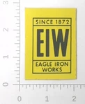 Eiw Eagle Iron Works Des Moines Iowa Advertising Refrigerator Magnet. Fixed Price $7.95.