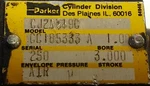 Parker CJ2AU19C Cylinder. Fixed Price $143.43.