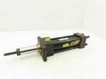 Parker 2HX Series Hydraulic Cylinder 2" Bore 5.5" Stroke 1200 Psi Flange Mt. Fixed Price $99.99.