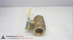 Apollo 75-107-01, Bronze Ball Valve, 1-1/2 Inch, New* #261655. Fixed Price $69.38.